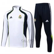 Tuta da Track di Felpa Real Madrid 2025-2026 Bianco