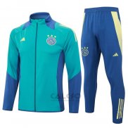 Tuta da Track di Giacca Ajax 2024-2025 Verde