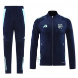 Tuta da Track di Giacca Arsenal 2024-2025 Blu Scuro