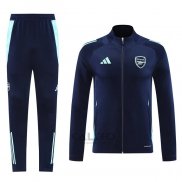 Tuta da Track di Giacca Arsenal 2024-2025 Blu Scuro