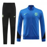 Tuta da Track di Giacca FC Barcellona 2024-2025 Blu