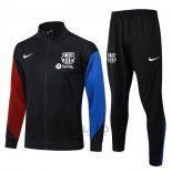 Tuta da Track di Giacca FC Barcellona 2024-2025 Nero
