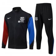 Tuta da Track di Giacca FC Barcellona 2024-2025 Nero