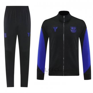 Tuta da Track di Giacca FC Barcellona Bambino 2025-2026 Nero