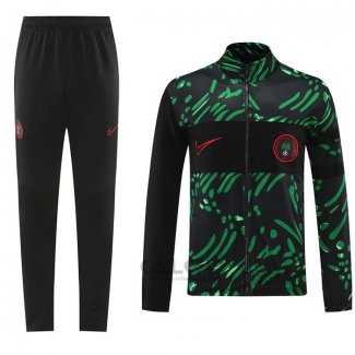 Tuta da Track di Giacca Nigeria 2024-2025 Verde