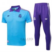 Conjunto Polo Real Madrid 2025-2026 Blu
