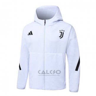 Giacca Con Cappuccio del Juventus 2025-2026 Bianco