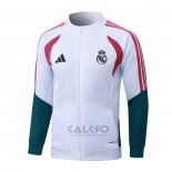 Giacca Real Madrid 2026-2027 Bianco Rosso