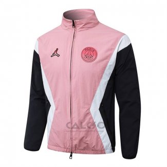 Giacca a Vento Paris Saint-Germain 2025-2026 Rosa Nero