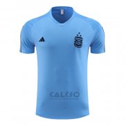 Maglia Allenamento Argentina 2023-2024 Blu Scuro