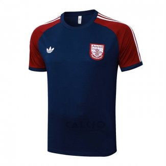 Maglia Allenamento Arsenal 2025-2026 Blu Rosso