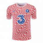 Maglia Allenamento Chelsea 2022-2023 Rosso e Bianco