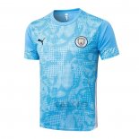 Maglia Allenamento Manchester City 2025-2026 Blu