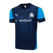 Maglia Allenamento Olympique Marsiglia 2025-2026 Blu
