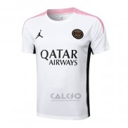 Maglia Allenamento Paris Saint-Germain Jordan 2024-2025 Bianco