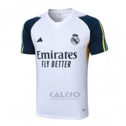 Maglia Allenamento Real Madrid 2023-2024 Bianco