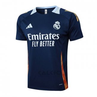Maglia Allenamento Real Madrid 2024-2025 Blu