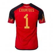 Maglia Belgio Giocatore Courtois Home 2022