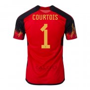 Maglia Belgio Giocatore Courtois Home 2022