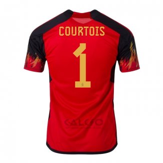 Maglia Belgio Giocatore Courtois Home 2022