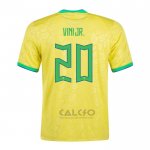 Maglia Brasile Giocatore Vini Jr. Home 2022