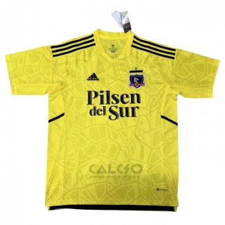 Maglia Colo-colo Portiere 2022 Giallo Thailandia