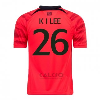 Maglia Corea del Sud Giocatore Lee Kang In Home 2022