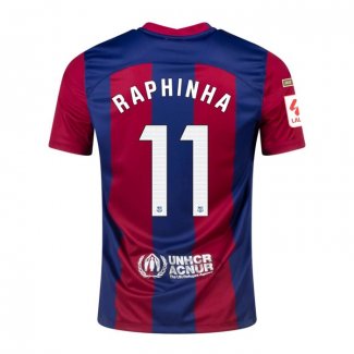 Maglia FC Barcellona Giocatore Raphinha Home 2023-2024