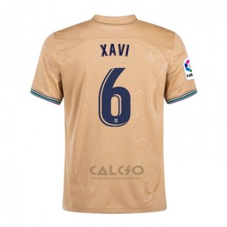 Maglia FC Barcellona Giocatore Xavi Away 2022-2023