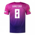 Maglia Germania Giocatore Goretzka Away 2024