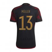 Maglia Germania Giocatore Muller Away 2022