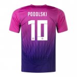 Maglia Germania Giocatore Podolski Away 2024