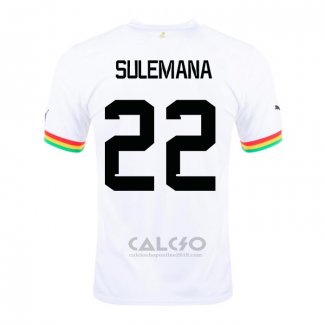 Maglia Ghana Giocatore Sulemana Home 2022