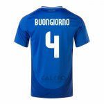 Maglia Italia Giocatore Buongiorno Home 2024-2025