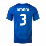 Maglia Italia Giocatore Dimarco Home 2024-2025