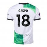 Maglia Liverpool Giocatore Gakpo Away 2023-2024