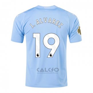 Maglia Manchester City Giocatore J.alvarez Home 2023-2024