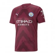 Maglia Manchester City Portiere 2022-2023 Rosso