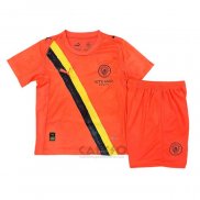 Maglia Manchester City Special Bambino 2025-2026 Arancione