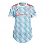 Maglia Manchester United Away Donna 2021-2022