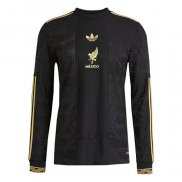 Maglia Messico Special Manica Lunga 2025 Nero