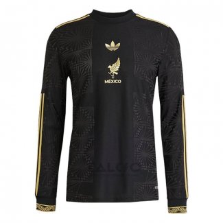 Maglia Messico Special Manica Lunga 2025 Nero