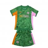Maglia PSV Portiere Bambino 2025-2026 Verde