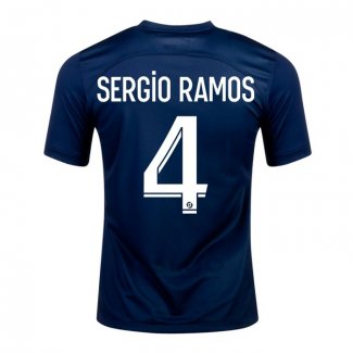 Maglia Paris Saint-Germain Giocatore Sergio Ramos Home 2022-2023