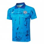 Maglia Polo Chelsea 2024-2025 Blu