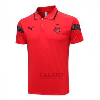 Maglia Polo Milan 2023-2024 Rosso