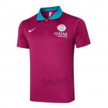 Maglia Polo Paris Saint-Germain 2024-2025 Purpura