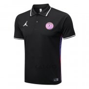 Maglia Polo Paris Saint-Germain Jordan 2022-2023 Nero