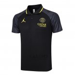 Maglia Polo Paris Saint-Germain Jordan 2023-2024 Nero