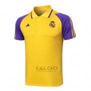 Maglia Polo Real Madrid 2023-2024 Giallo